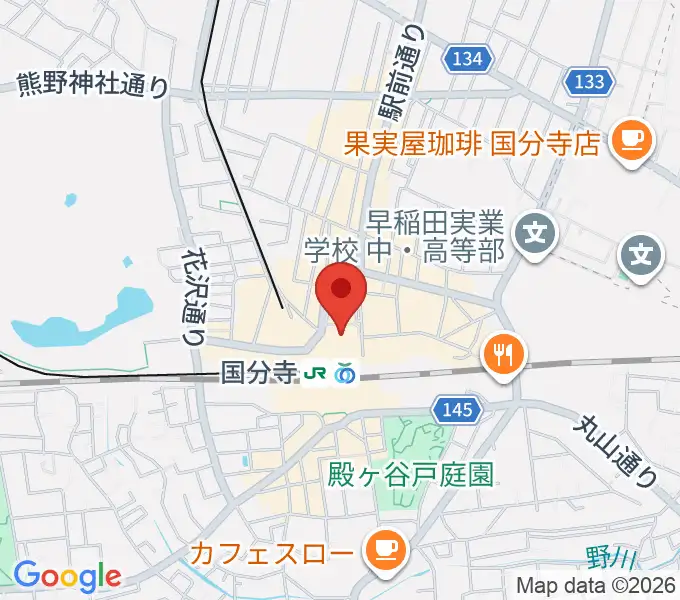 cocobunjiプラザの地図