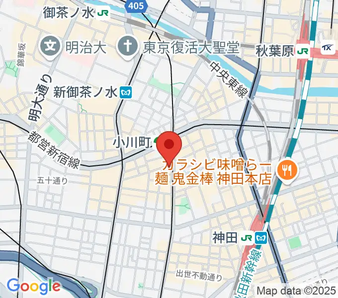 スタジオBPMの地図