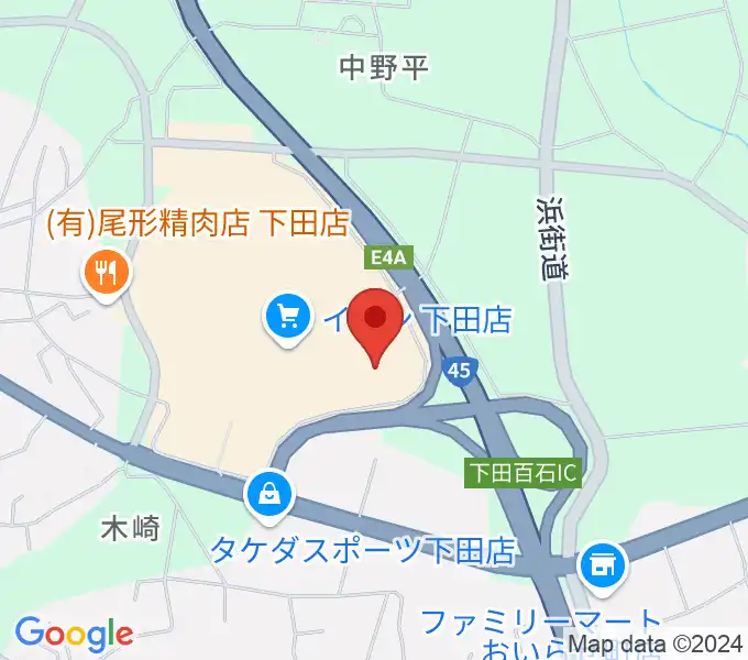 TOHOシネマズおいらせ下田の地図