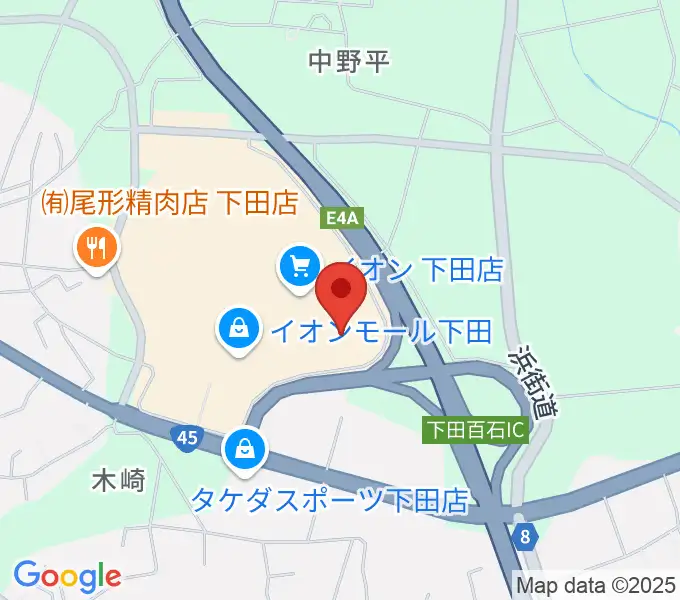 TOHOシネマズおいらせ下田の地図