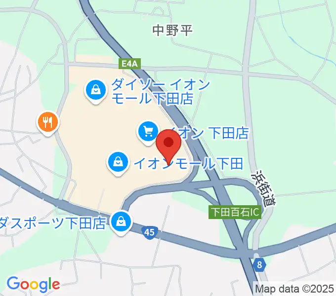 TOHOシネマズおいらせ下田の地図