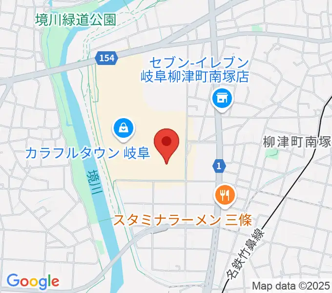 TOHOシネマズ岐阜の地図