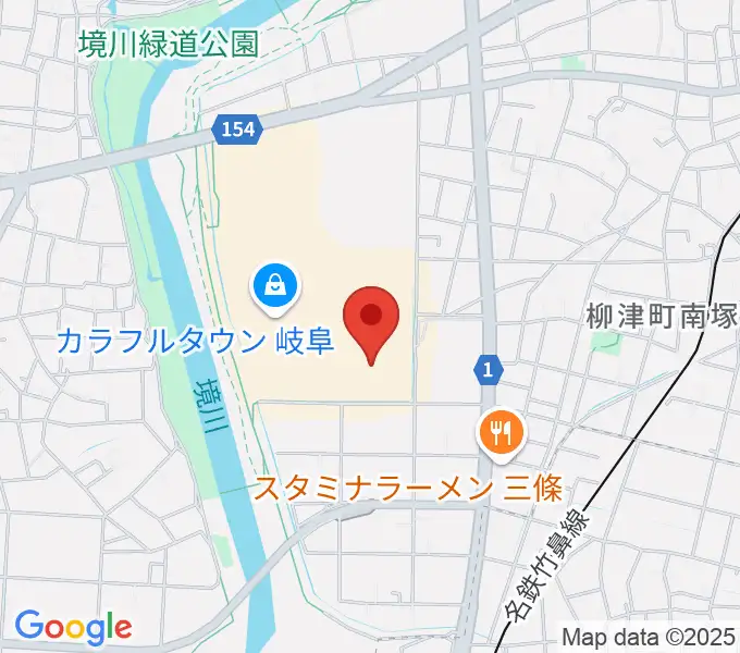 TOHOシネマズ岐阜の地図