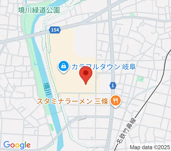 TOHOシネマズ岐阜の地図