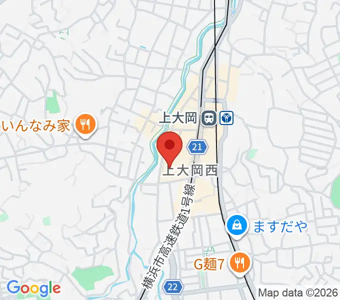 TOHOシネマズ上大岡の地図