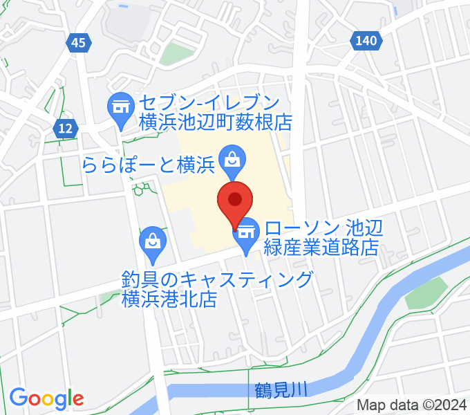 TOHOシネマズららぽーと横浜の場所