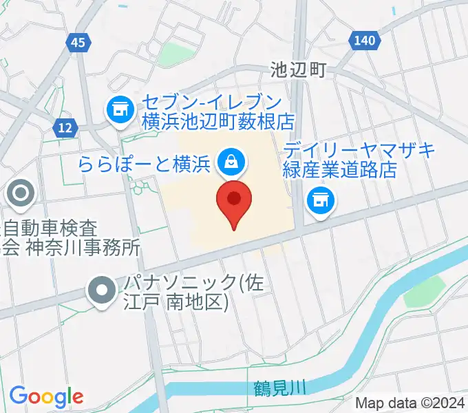 TOHOシネマズららぽーと横浜の地図