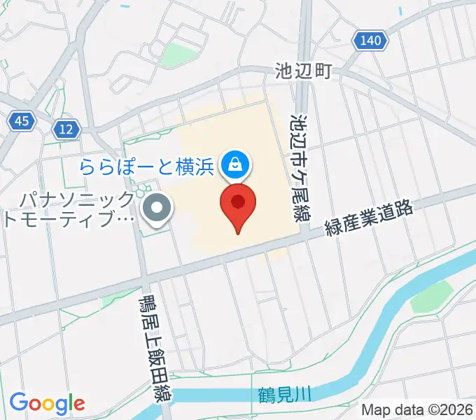 TOHOシネマズららぽーと横浜の地図