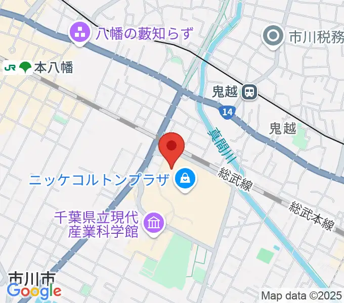TOHOシネマズ市川コルトンプラザの地図