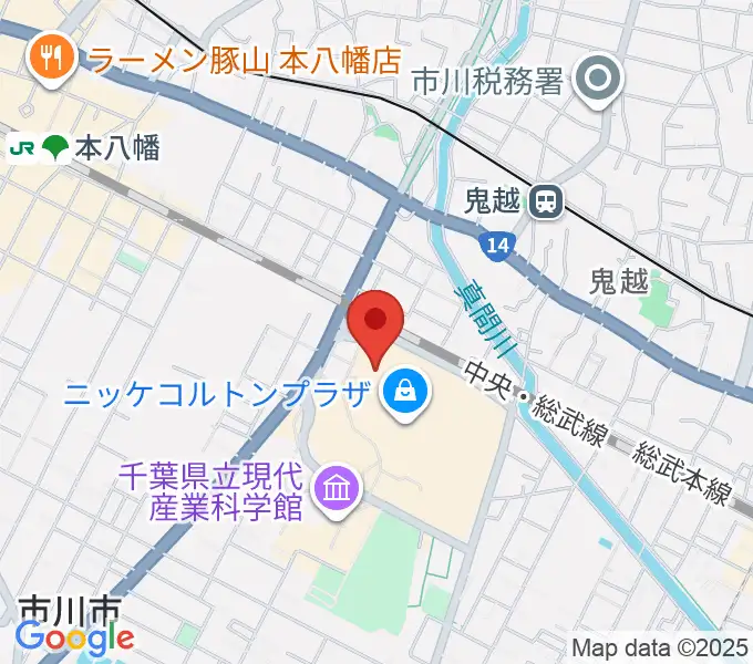 TOHOシネマズ市川コルトンプラザの地図