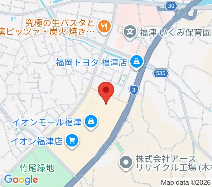 TOHOシネマズ福津の地図