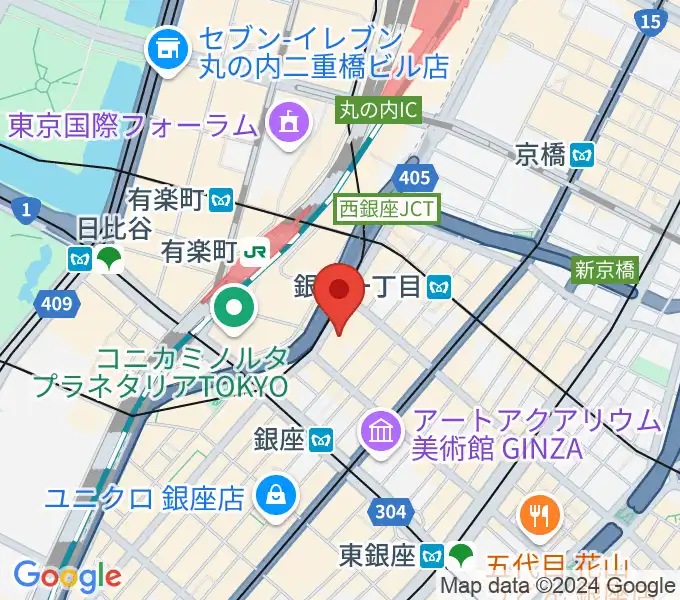 丸の内TOEIの地図