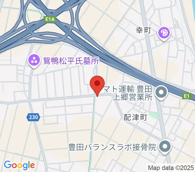 VoxBoxStudioの地図