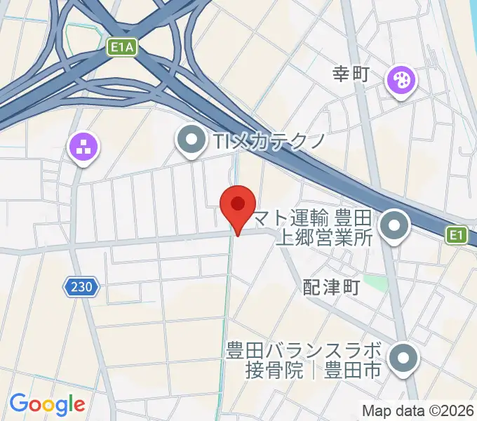 VoxBoxStudioの地図