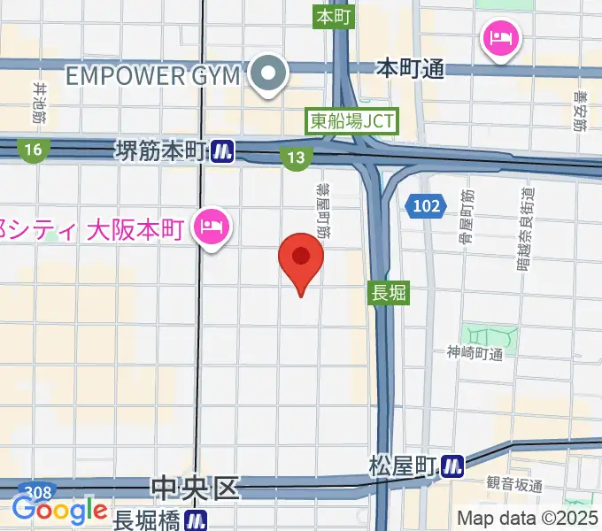 アルケミースタジオの地図