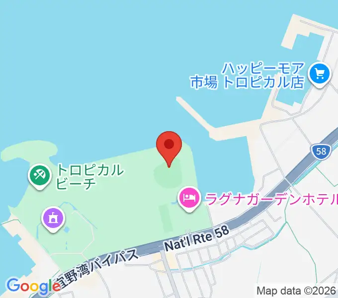 ユニオンですからスタジアム宜野湾の地図