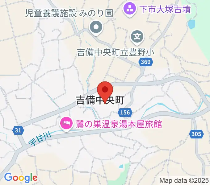 ロマン高原かよう総合会館の地図