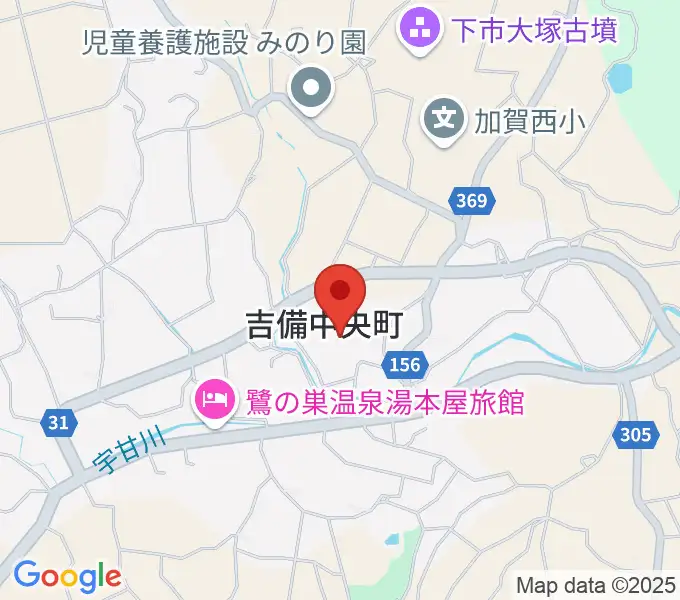 ロマン高原かよう総合会館の地図