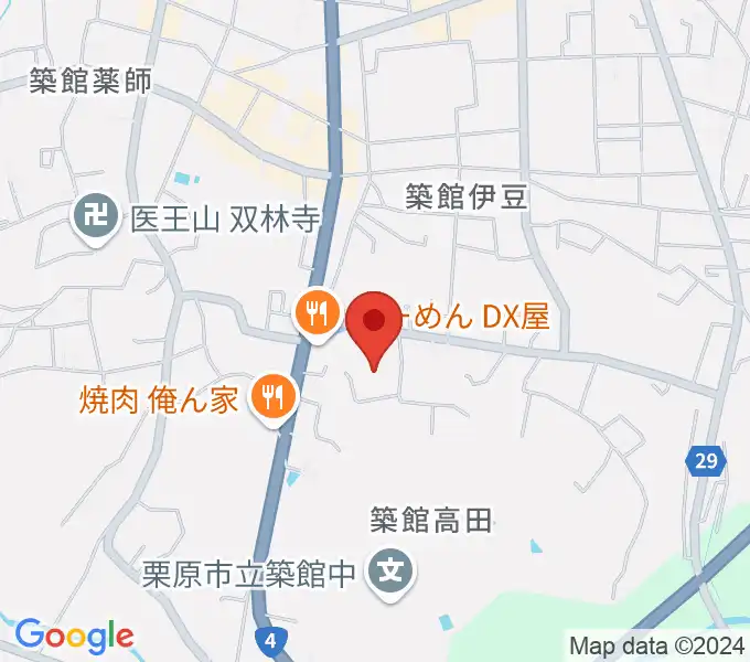 栗原文化会館（アポロプラザ）の地図