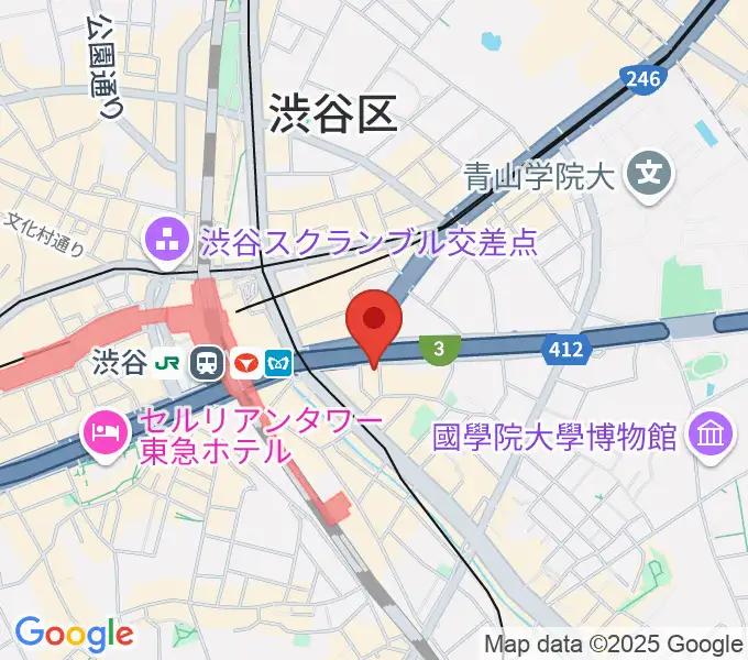 渋谷ROTTの地図