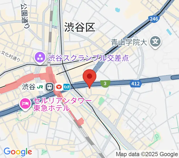 渋谷ROTTの地図