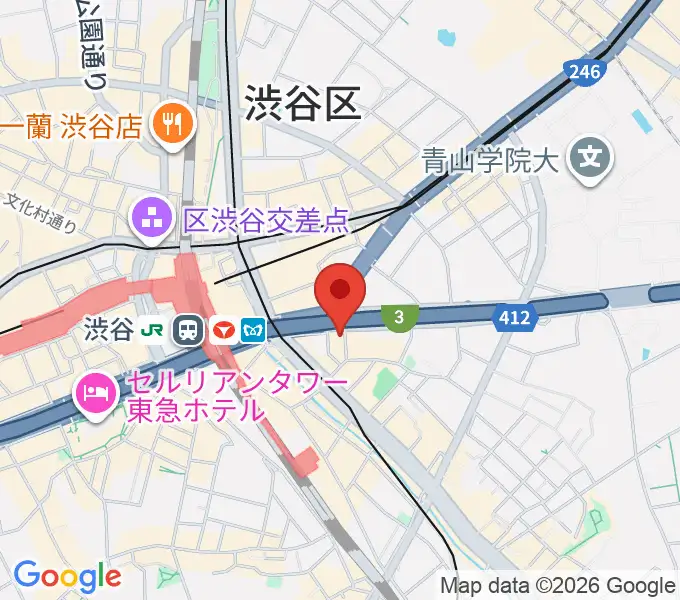 渋谷ROTTの地図