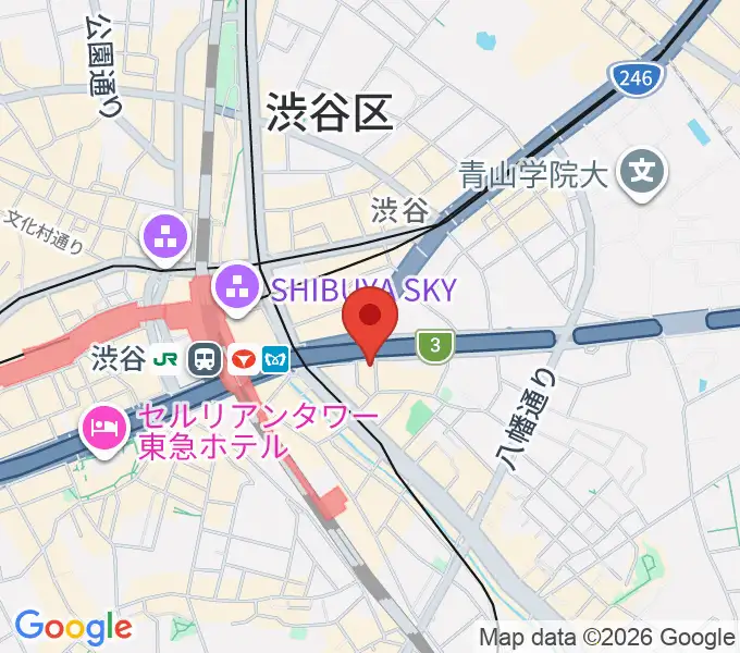 渋谷ROTTの地図