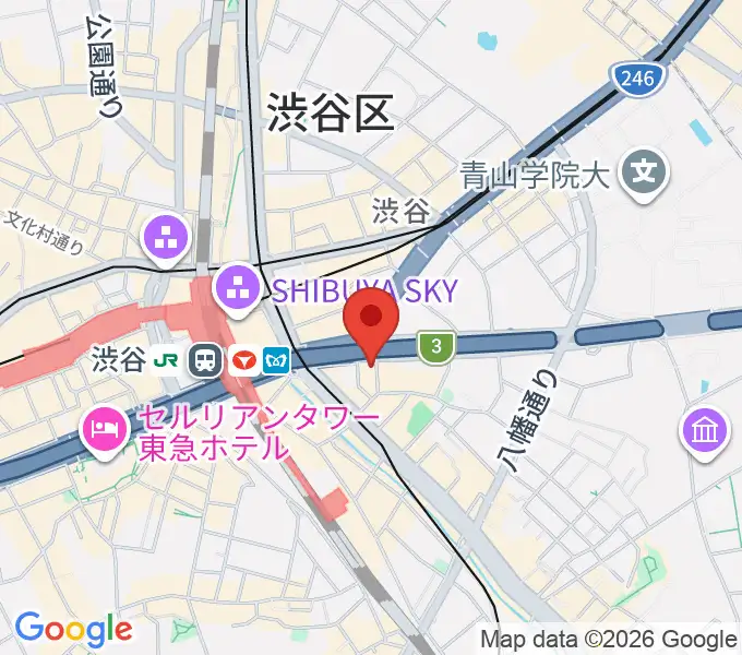 渋谷ROTTの地図
