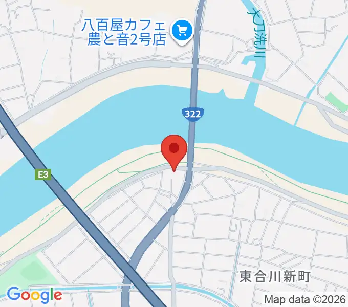 久留米ウエストポイントの地図