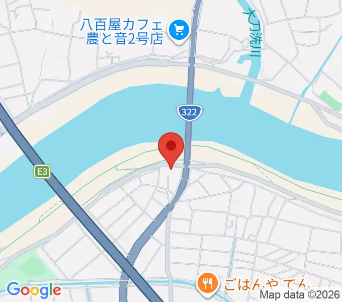 久留米ウエストポイントの地図