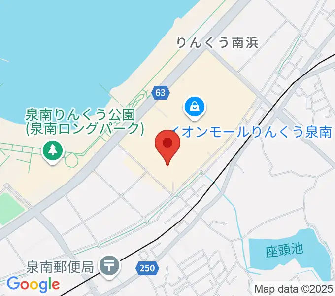 イオンシネマりんくう泉南の地図