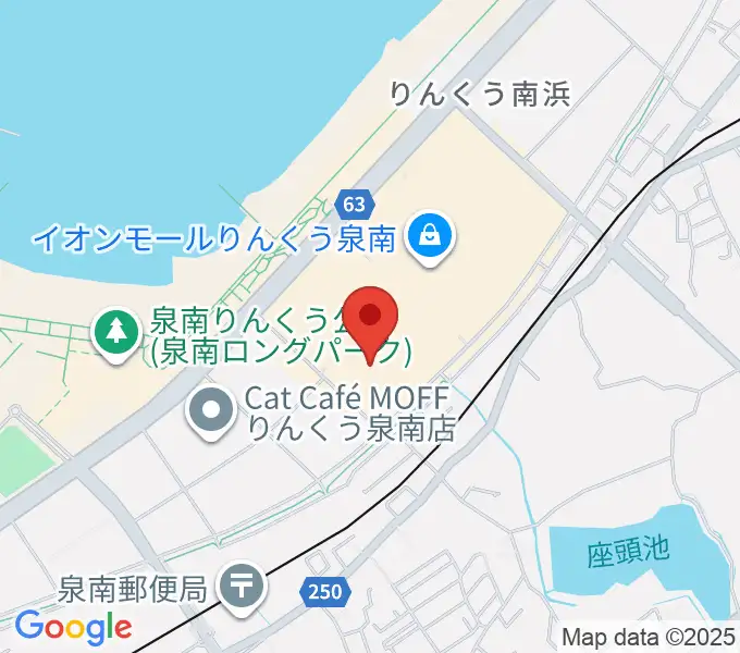 イオンシネマりんくう泉南の地図