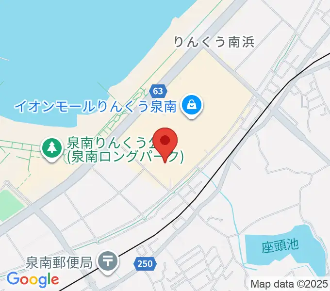 イオンシネマりんくう泉南の地図