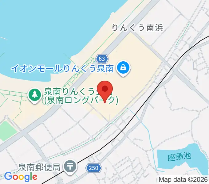 イオンシネマりんくう泉南の地図