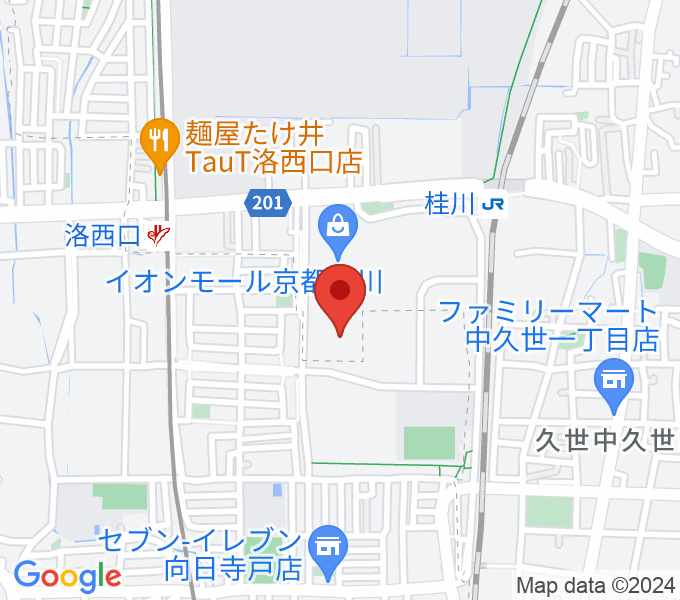 イオンシネマ京都桂川の場所