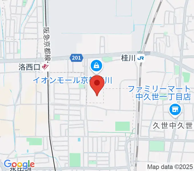 イオンシネマ京都桂川の地図