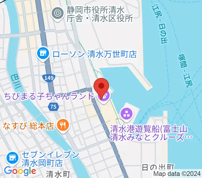 MOVIX清水の地図