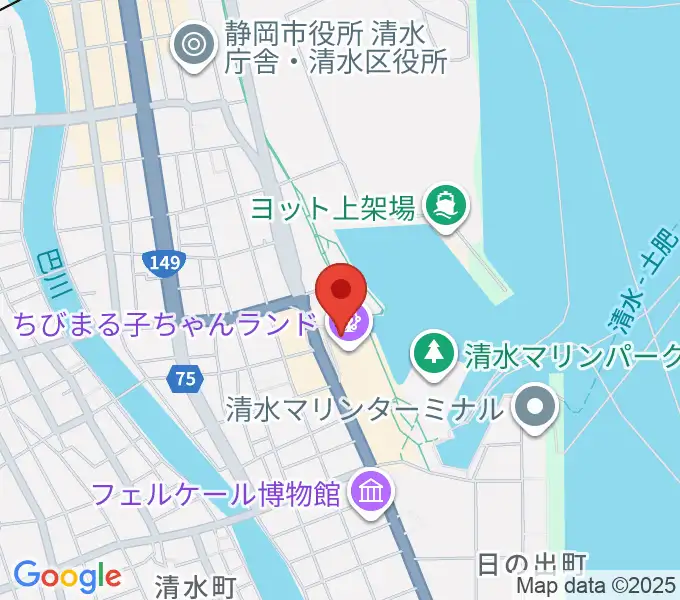 MOVIX清水の地図