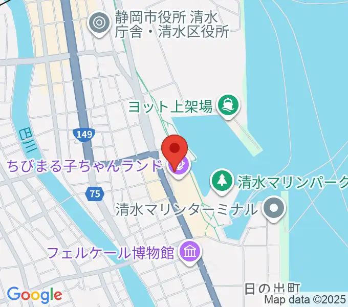 MOVIX清水の地図