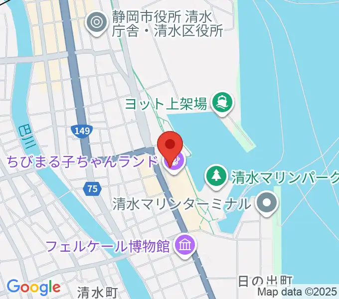 MOVIX清水の地図