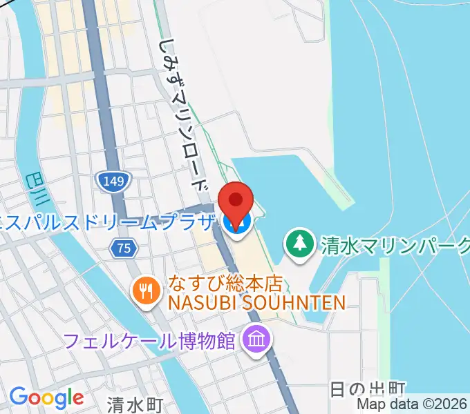 MOVIX清水の地図