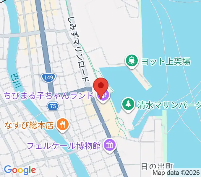 MOVIX清水の地図