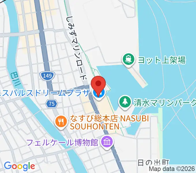 MOVIX清水の地図