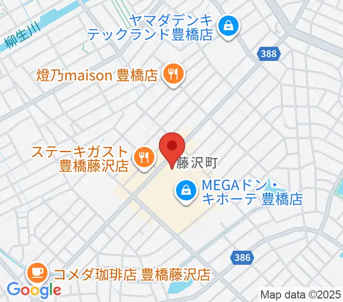 ユナイテッド・シネマ豊橋18の地図