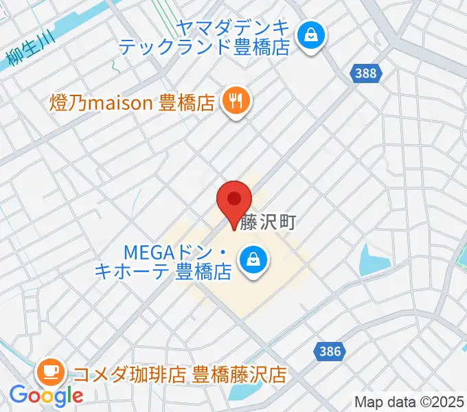 ユナイテッド・シネマ豊橋18の地図