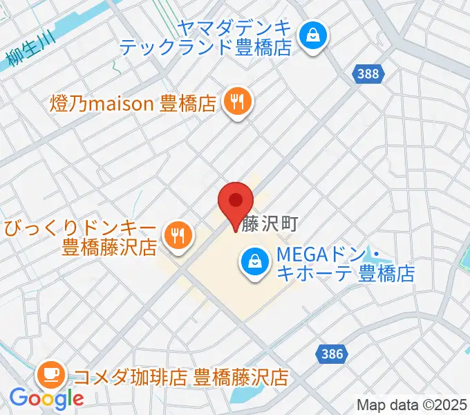 ユナイテッド・シネマ豊橋18の地図