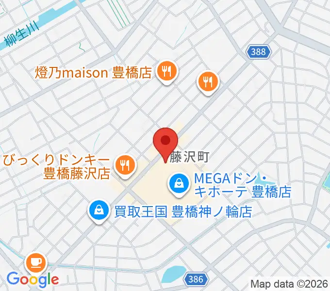 ユナイテッド・シネマ豊橋18の地図