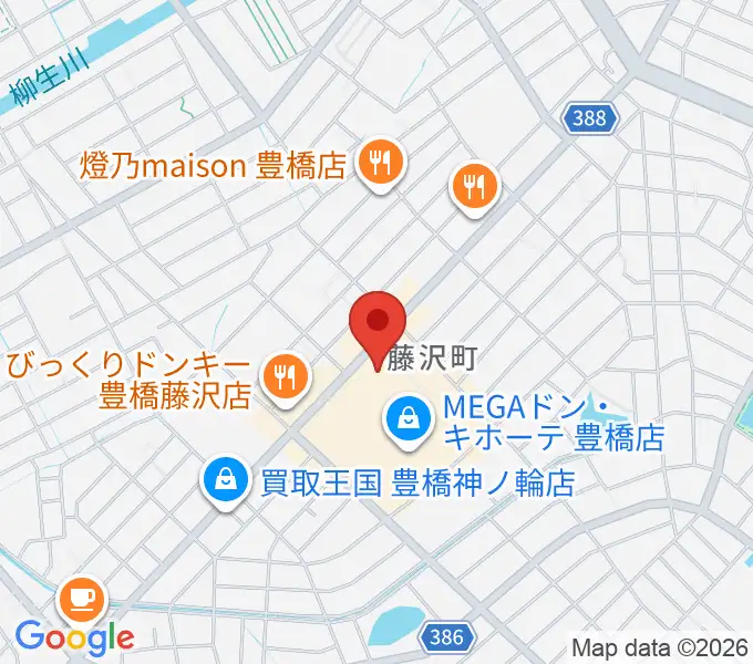 ユナイテッド・シネマ豊橋18の地図