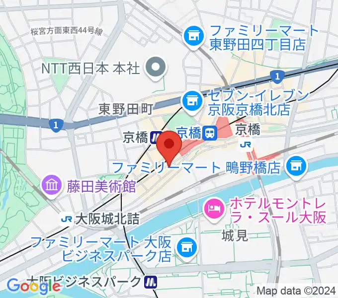 Jet Studioの地図