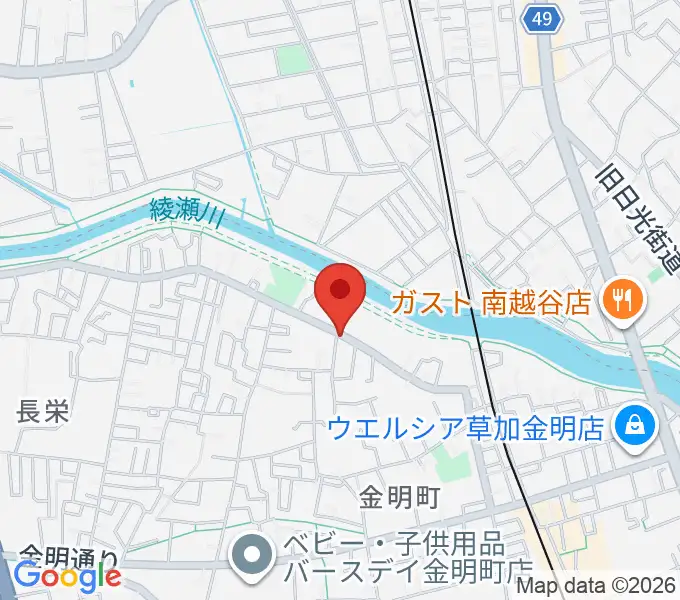 はなピアノ音楽教室の地図
